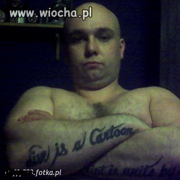 Ten tatuaż to chyba dla Hanki...