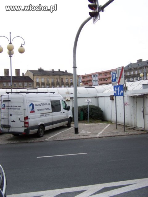 Parking dla inwalidów
