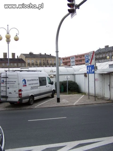 Parking dla inwalidów