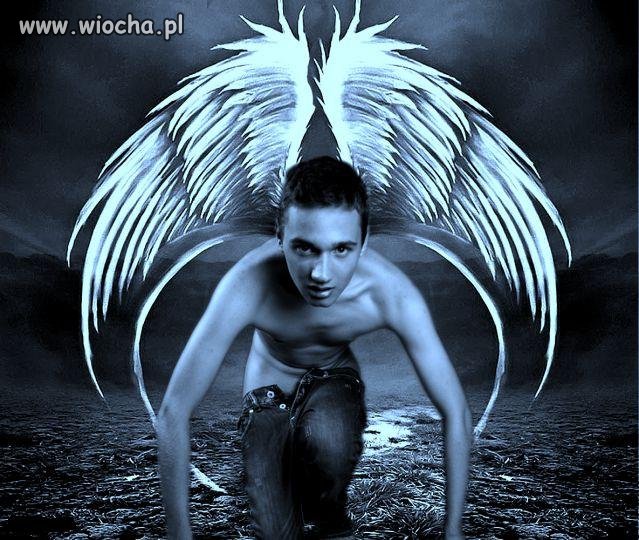 Aniołku spodnie ci spadają 