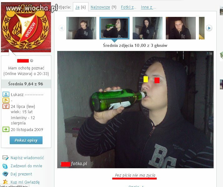 Bez picia nie ma życia...