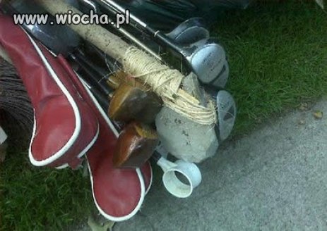 Pożyczyłem kij golfowy