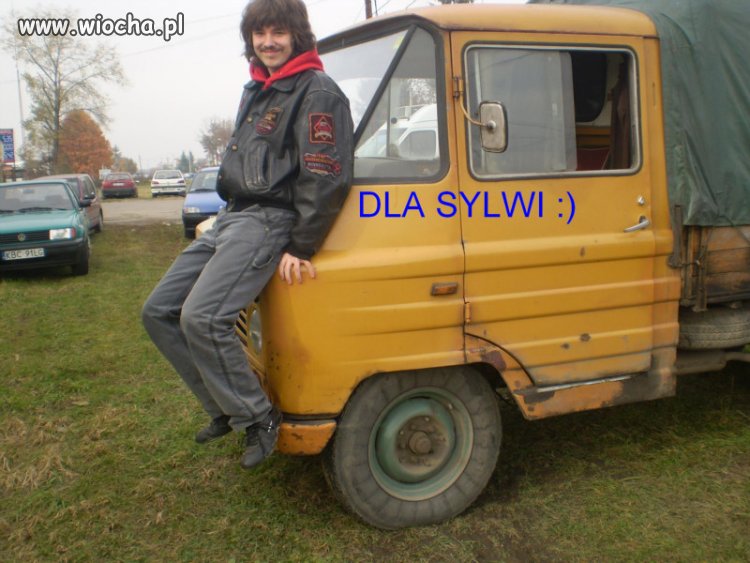 Będę brał Cię w aucie.