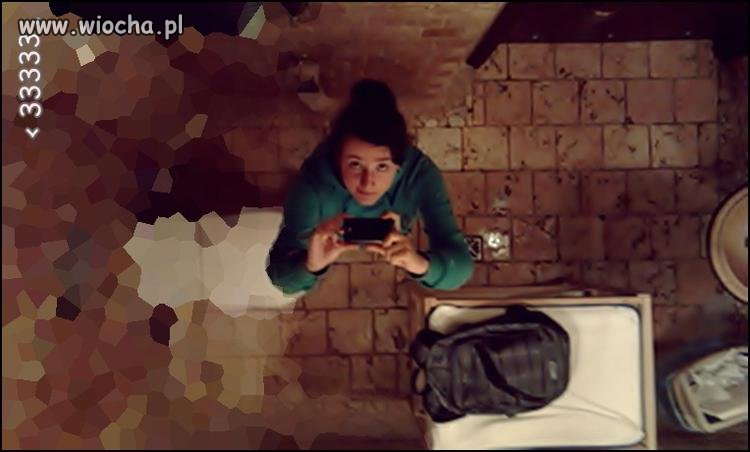 Sweet fotka w lustrze na suficie?