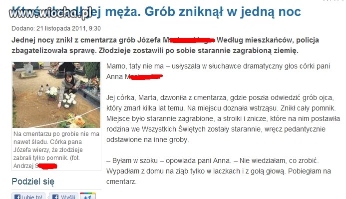 To dopiero wiocha. Nie rozumiem takich ludzi...