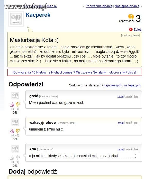 Nie ma to jak ludzka głupota...