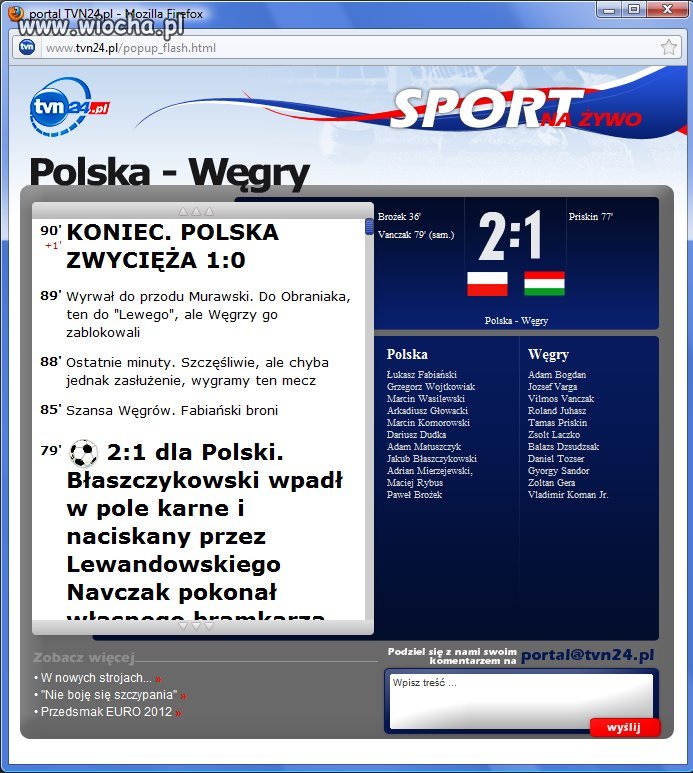 POLSKA - WĘGRY