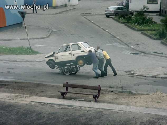 Maluch złom żule transport