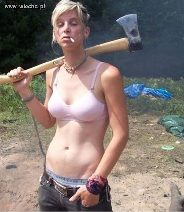 Ostra dziewczyna.