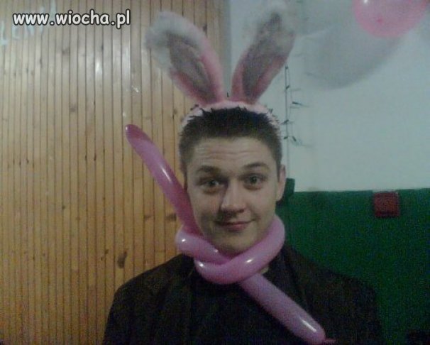 Playboy i jego nowy króliczek ;)
