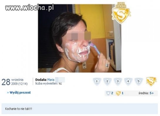 No tak...