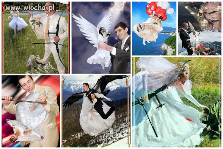 Rosjanie + ślub + photoshop =