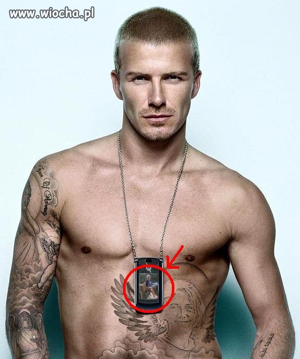Dojrzała kobieta + David Beckham = 