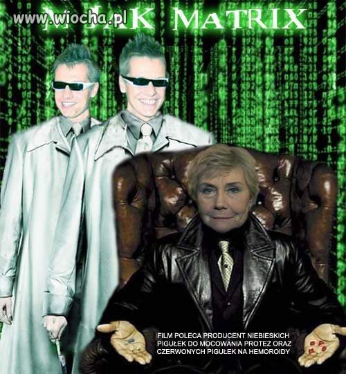 M jak Matrix film poleca