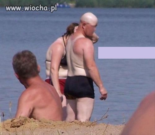 Tam na plaży...