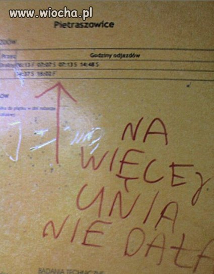 Na więcej unia nie dała 
