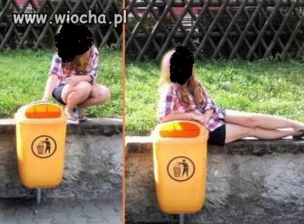Lans na śmietnik
