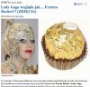 Kobieta postanowiła być praliną.