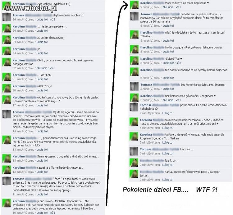 Ona ma lat 14 a on 19 i jest gówniarzem ?!