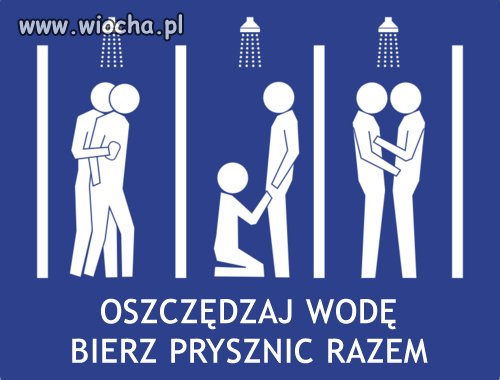 Oszczędzaj wodę 