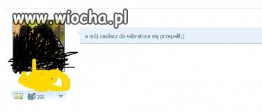 Brak zasilacza do wibratora!