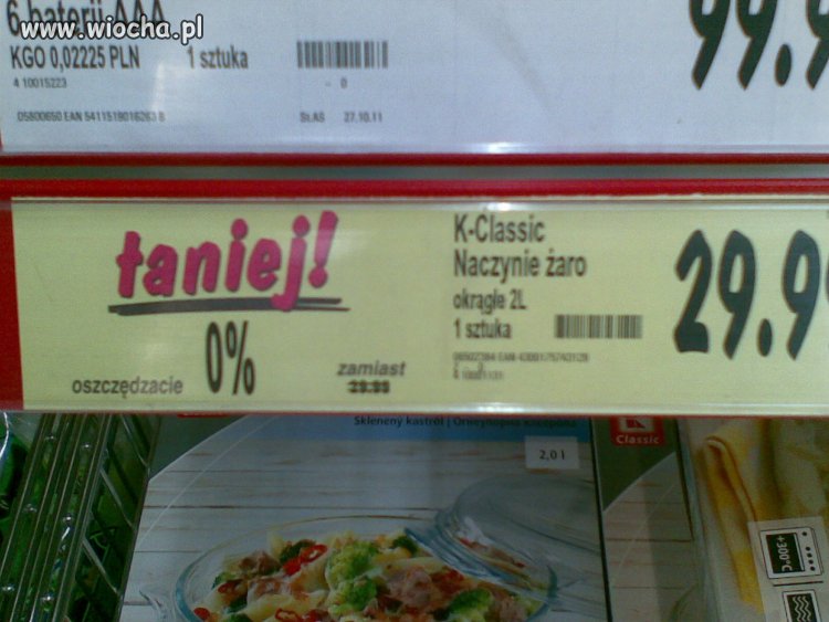 Taniej!? 