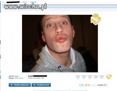 Dzióbek wersja męska.