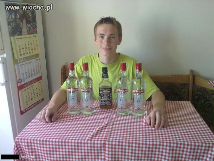 Lans na puste butelki...