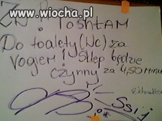 Pani z spożywczaka też ma swoje potrzeby