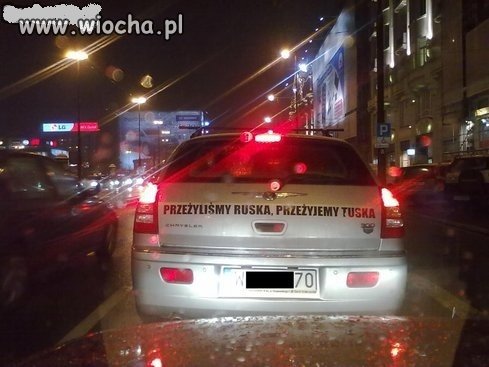 Napis na aucie