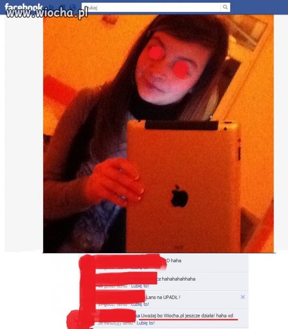 Lans na iPad'a.