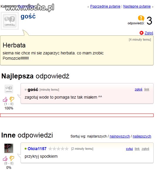 Najprostsze rzeczy