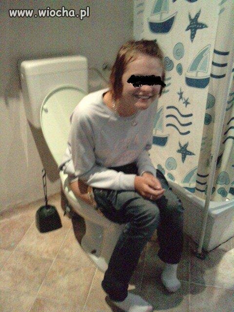 Takie tam na kibelku
