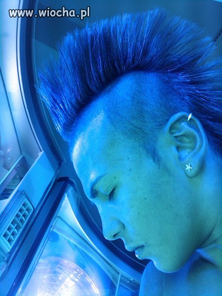 Skwarek z solarium