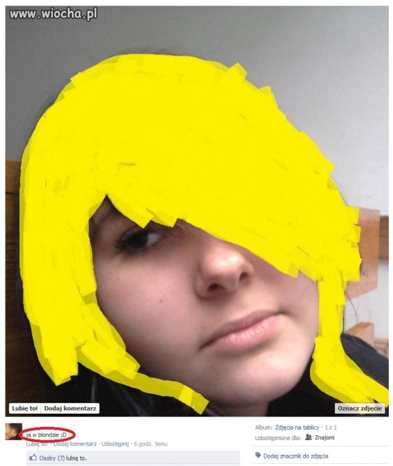 Ja w blondzie