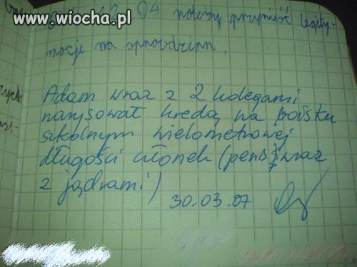 Uwaga...