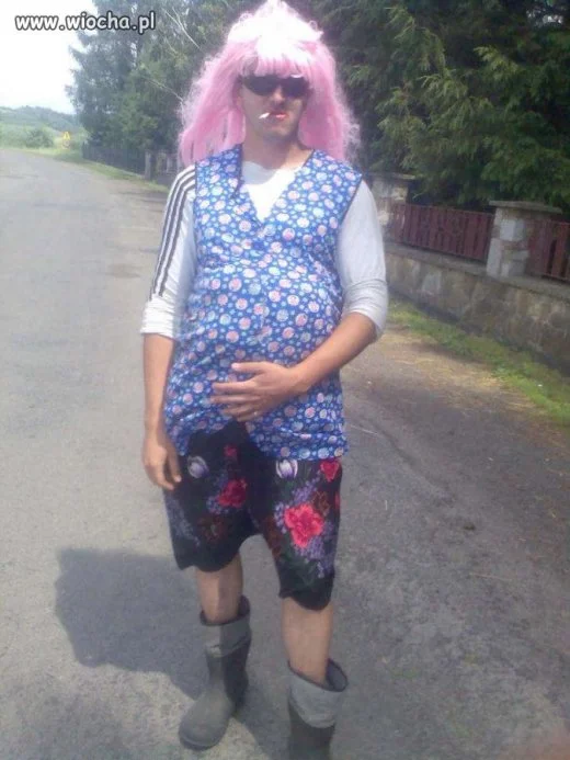 Nie ma to jak odpowiednio dopasowany strój... 