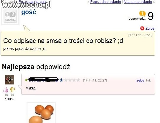 Chciał jajca