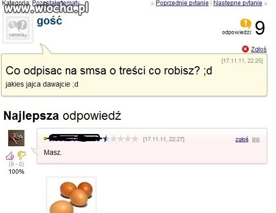 Chciał jajca