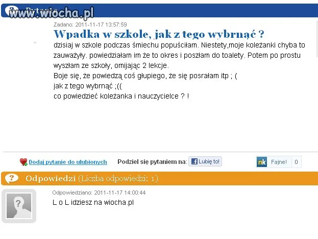 Wpadka !