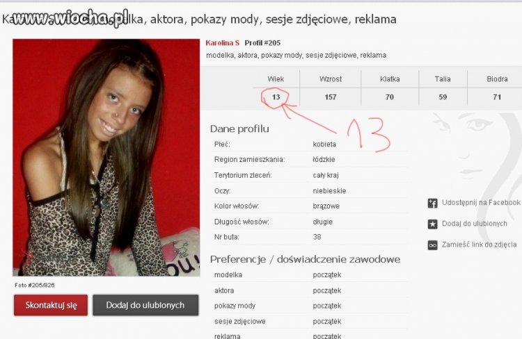 Kolczyk w nosie, solara, makijaż, panterka...