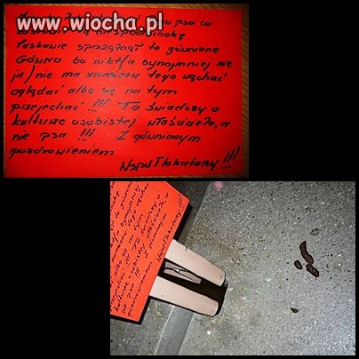 Rozumiem u sąsiada ale zeby we własnej klatce?