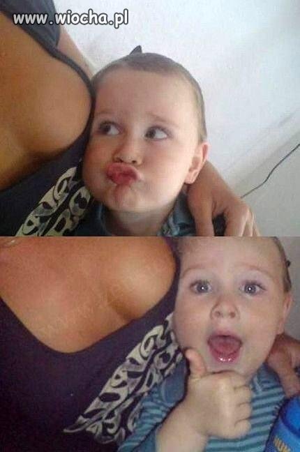 Od małego wie co dobre.