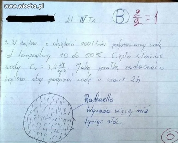 Rafaello nie pomogło.