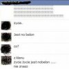Życie, życie jest "nobelon"