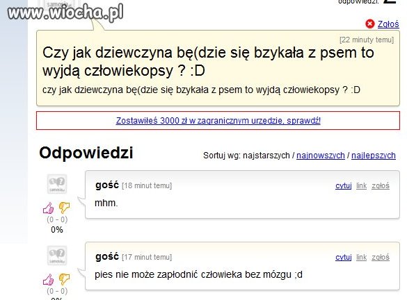 Człowiekopsy???