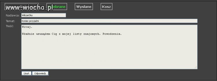 Już nie mam przyjaciela
