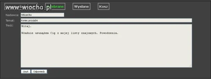 Już nie mam przyjaciela