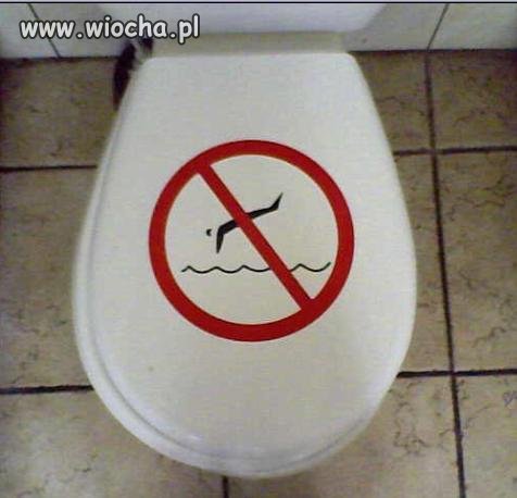 Zakaz pływania