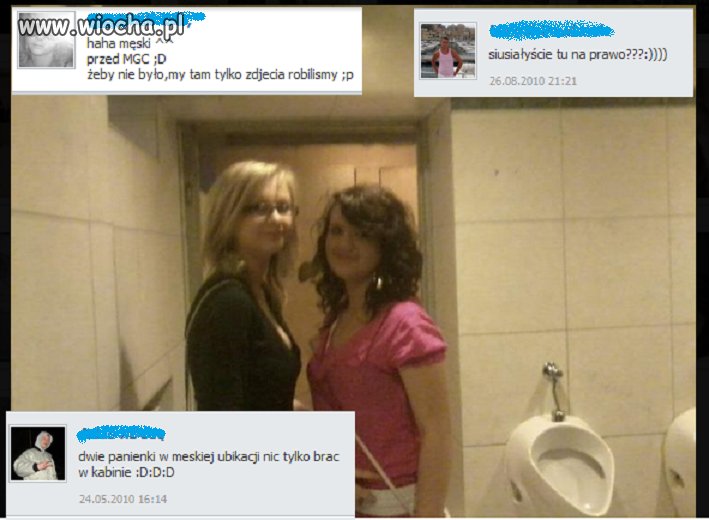 Fotka przy pisuarze...